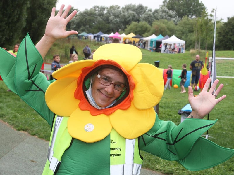 Joanne Easey, community champion at Morrisons in Worthing at the event