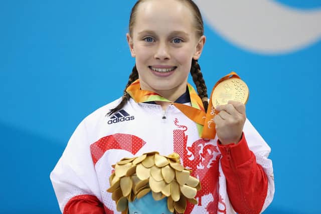 Ellie Robinson won gold in Rio in 2016.