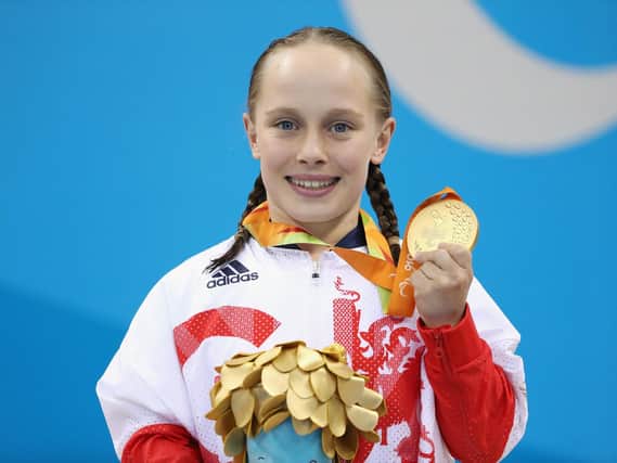 Ellie Robinson won gold in Rio in 2016.