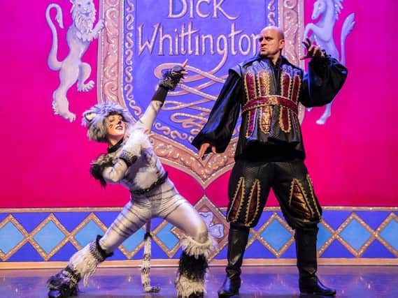 Dick Whittington is the Derngate's panto of choice this year. Photo: Kirsty Edmonds.