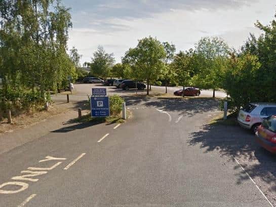 Brixworth Country Park car park