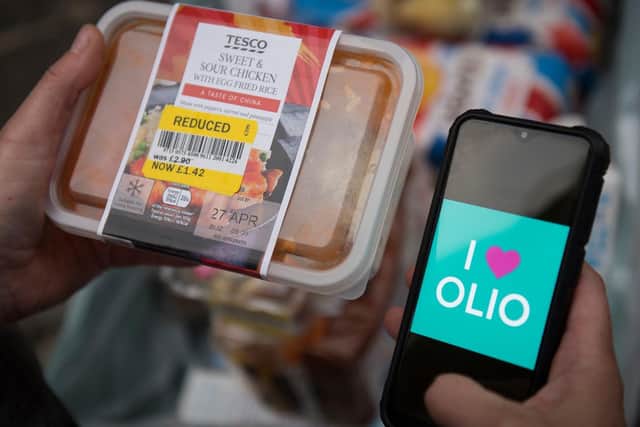 Olio allows users to take surplus Tesco items, both food and non-food, home that other organisations are unable to and post it on the app for those nearby or community groups to collect