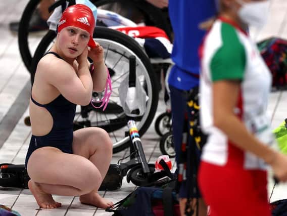 Northampton's Ellie Robinson finished fifth in her paralympics final on Monday morning