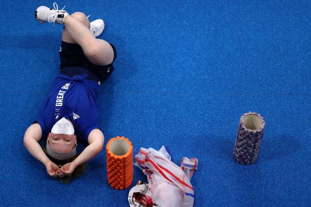 Ellie Robinson has been battling to overcome a serious hip problem