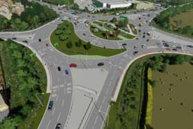 How the Chowns Mill junction should look