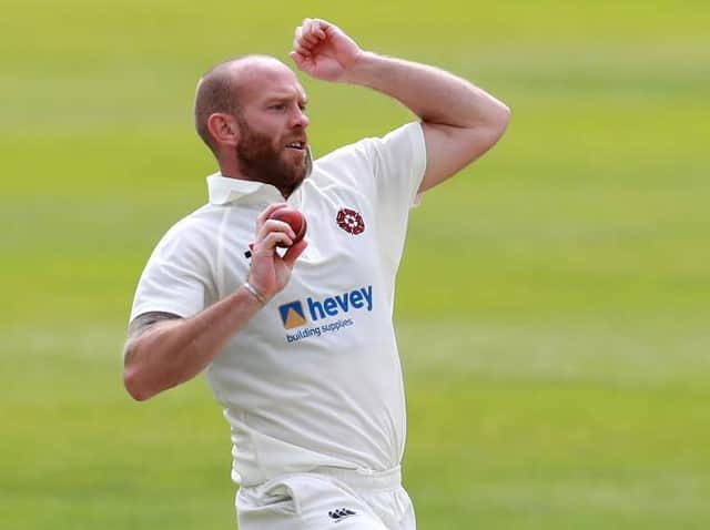 Luke Procter claimed five for 42 for Northants
