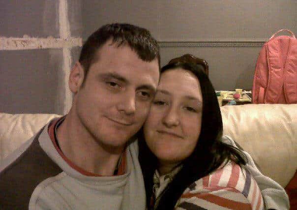 Billy Youdale and his partner Sharon Gilchrist (Image: Facebook)