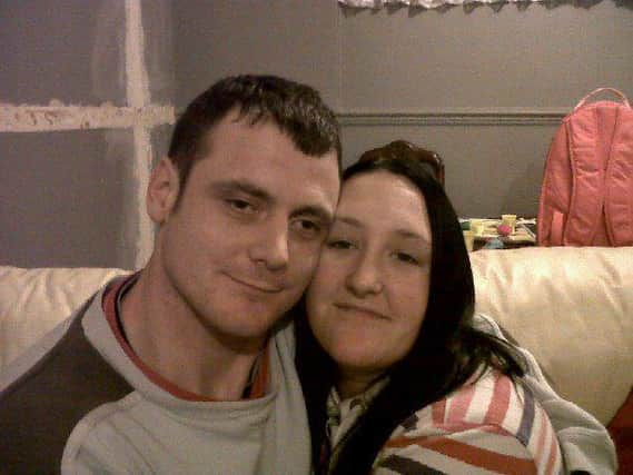 Billy Youdale and his partner Sharon Gilchrist (Image: Facebook)