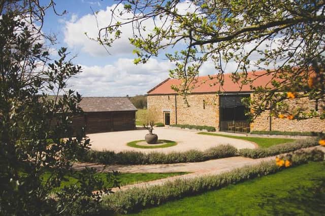 The venue is set in acres of countryside. Photo: Hitched.co.uk.
