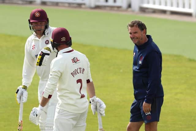 David Ripley has been head coach at Northants since 2012