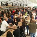 The Northampton Beer Festival at Becket's Park.
