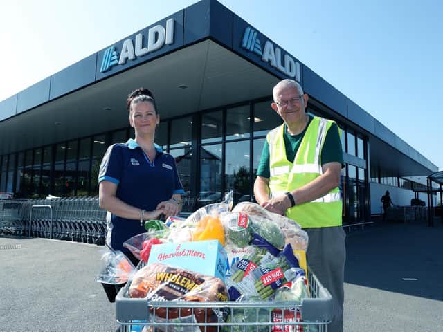 So far this year, Aldi stores across the UK have already donated over six million meals to good causes