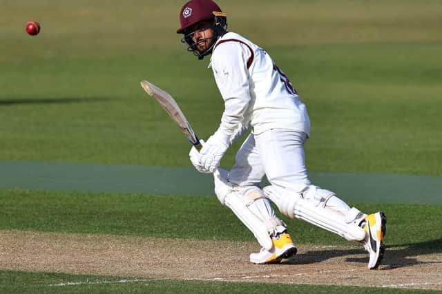Saif Zaib top-scored for Northants, hitting 37 in their first innings against Surrey