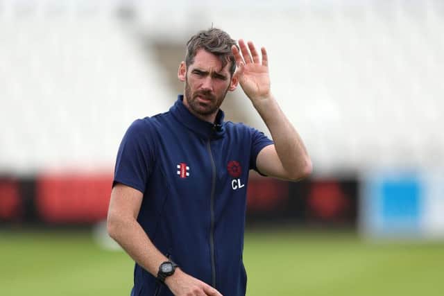 Northants bowling coach Chris Liddle