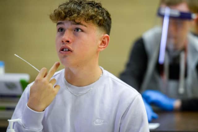 Lateral flow device tests may still be necessary for school pupils but many things are back to normal this term. Photo: Getty Images
