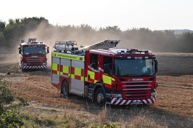 Picture: Northamptonshire Fire and Rescue Service
