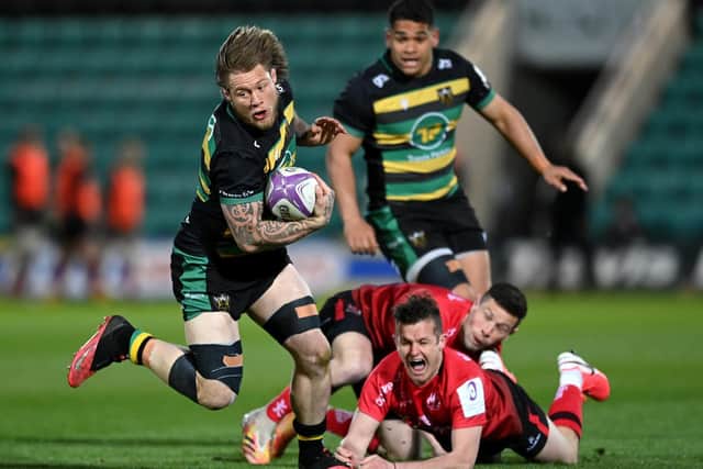 Teimana Harrison is a key man for Saints