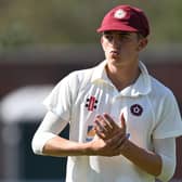 Teenager James Sales made his first-class debut for Northants against Surrey