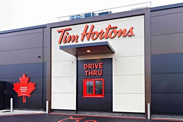 The branch will include a drive-thru.