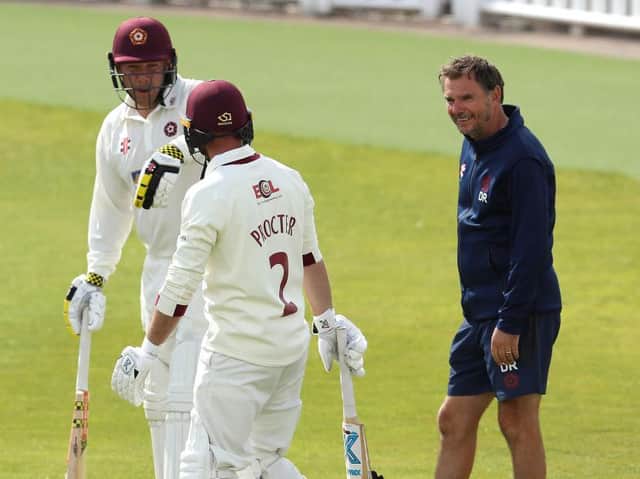 David Ripley is stepping down as Northants head coach later this month