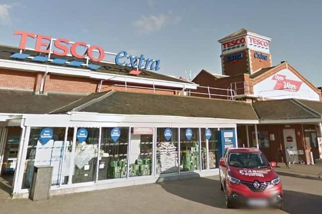 Tesco's Northampton South store is one of ten to trial the new service
