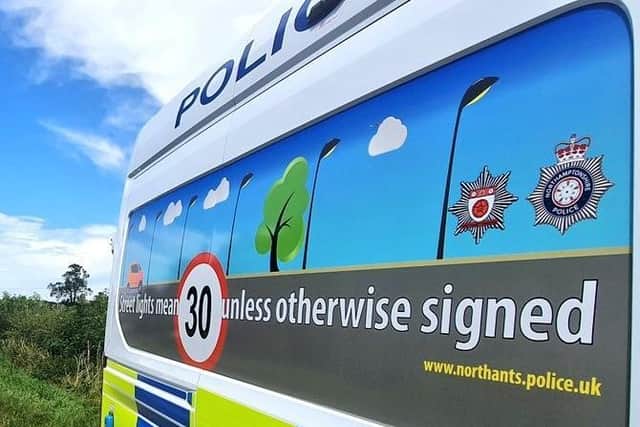 Lynch parked his van in front of a police speed camera to block its view
