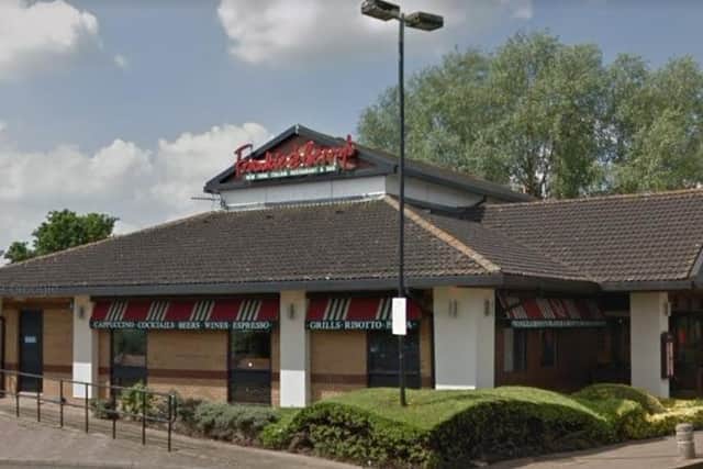 The former Frankie & Benny's site in Sixfields.