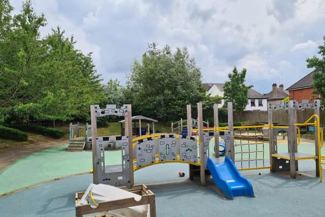 The Wallace Road Nursery School garden has been revamped.