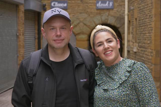 Andrejis Kaunietis and Marisa Baker.