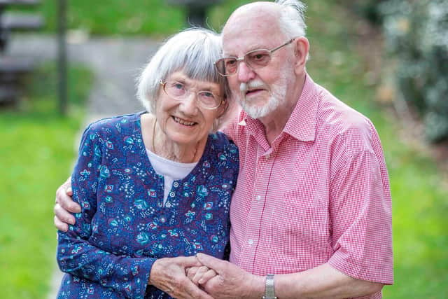 Sheila and Peter Freak have been married for 60 years. Photo: Kirsty Edmonds.