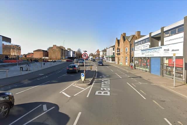The mass fight broke out on Barrack Road in Northampton. Photo: Google Maps