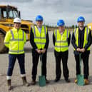 Toolstation held a ground-breaking ceremony at the new site.