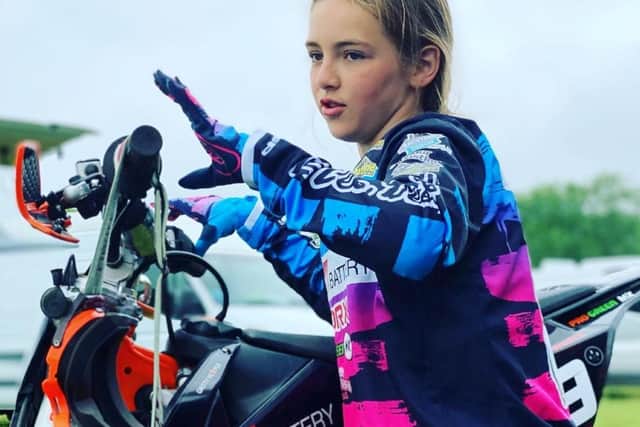 Olivia Reynolds’ parents bought her first motocross bike aged three