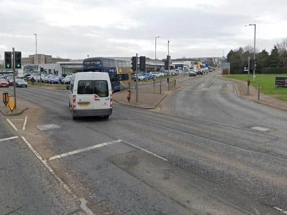 The Bedford Road and Cliftonville junction.