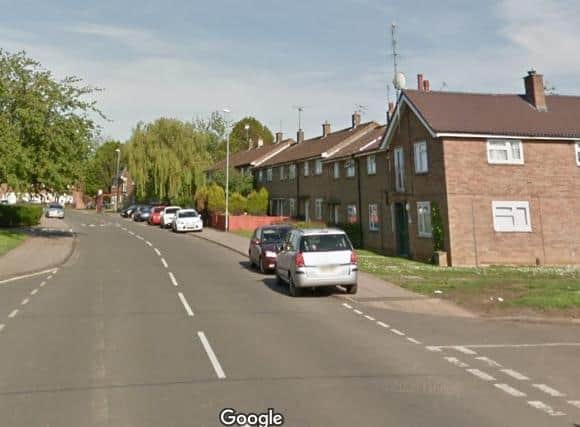Last Monday's incident happened in Grange Road, near to Lodore Gardens