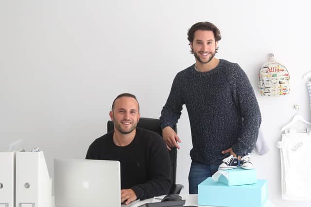My 1st Years co-founders, Daniel Price (right) and Jonny Sitton (left).