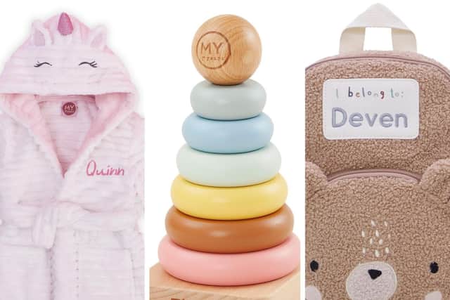 Some of My 1st Years' newly rebranded products.