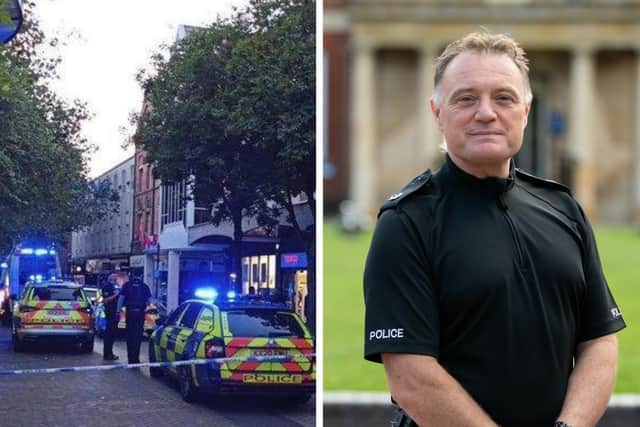 Superintendent Kevin Mulligan speaks out about recent spate of stabbings in Northampton.