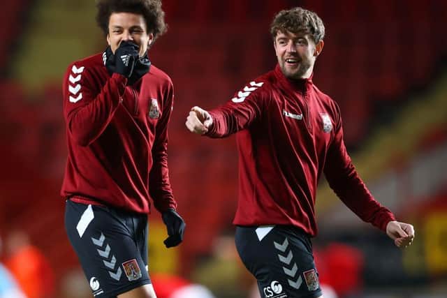 Jack Sowerby has started alongside Shaun McWilliams in the Cobblers' past two games
