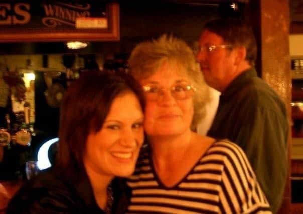 Katy Page and her mother, Denise Oliver