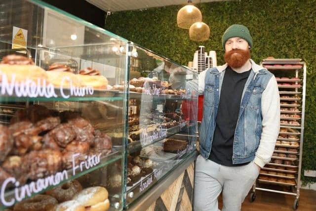 Ryan Scarborough in the Corby shop