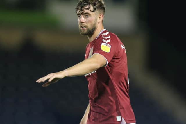 Cobblers midfielder Jack Sowerby