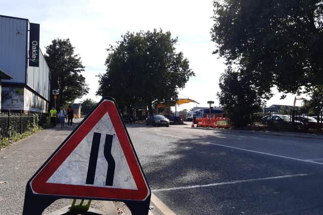 St Andrew's Road is having new broadband lines installed