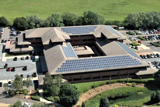 Opus HQ is the former county council offices in The Lakes