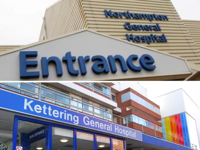 NHS staff are treating more than 80 Covd patients in Northamptonshire's two main hospitals
