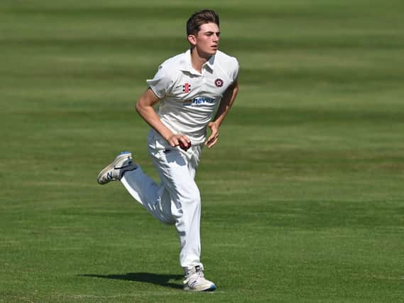 All-rounder James Sales has signed a two-year professional contract at Northants