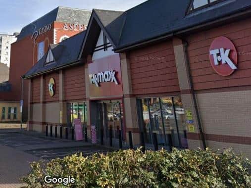 Cenea stole jackets, bags and perfumes from TK Maxx in town