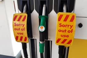 It is the fifth day of motorists panic buying fuel  (stock image)