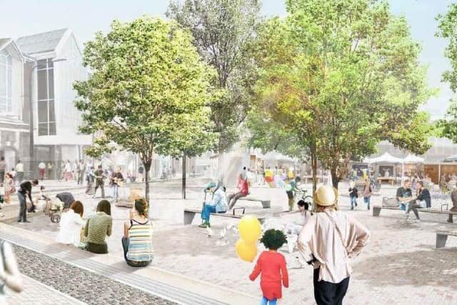 Work on an £8.4m scheme to make the square more attractive is set to start next year