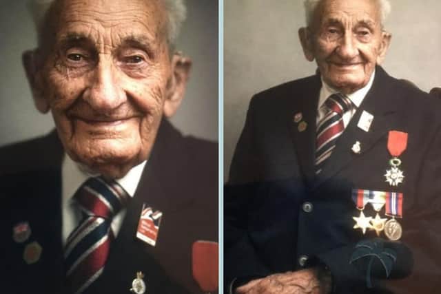 Albert Allen died last month aged 97.